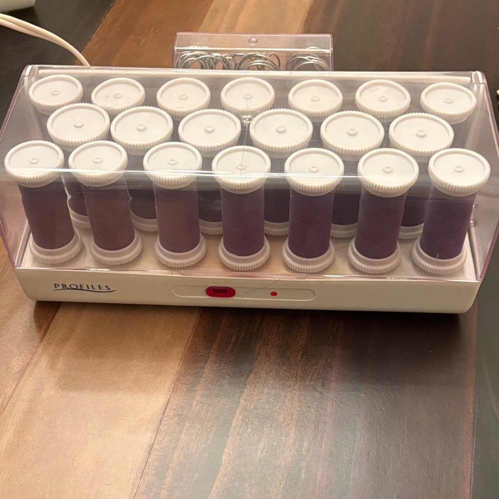 Profiles Hair Roller Set with Purple Rollers